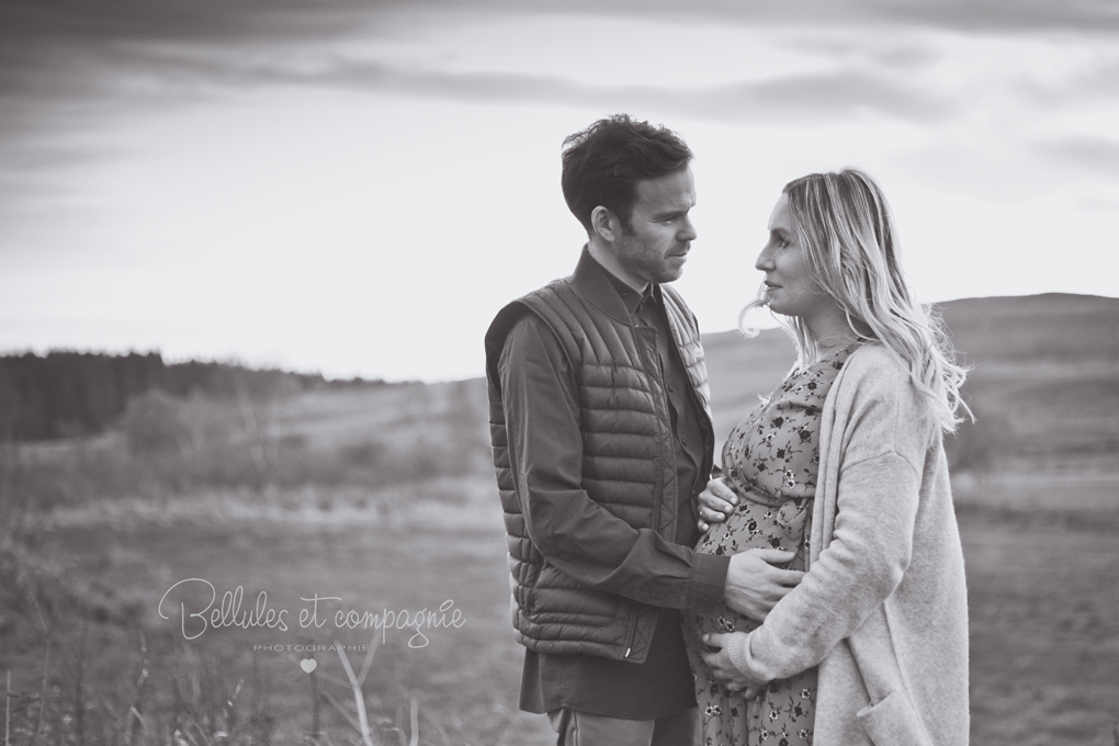 shooting femme enceinte nature