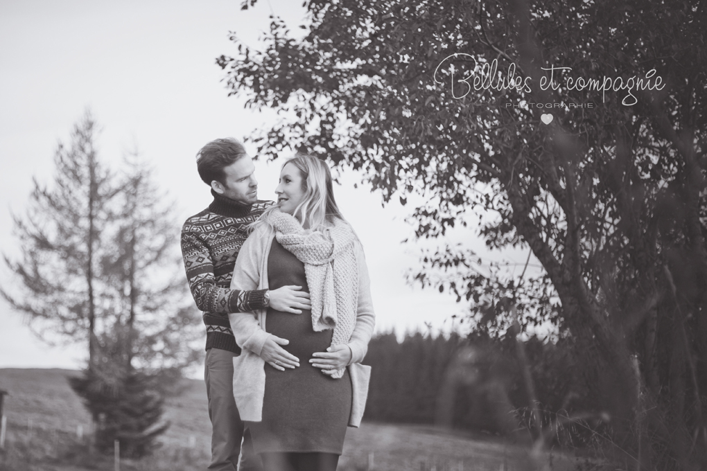 shooting couple grossesse Clermont-Ferrand